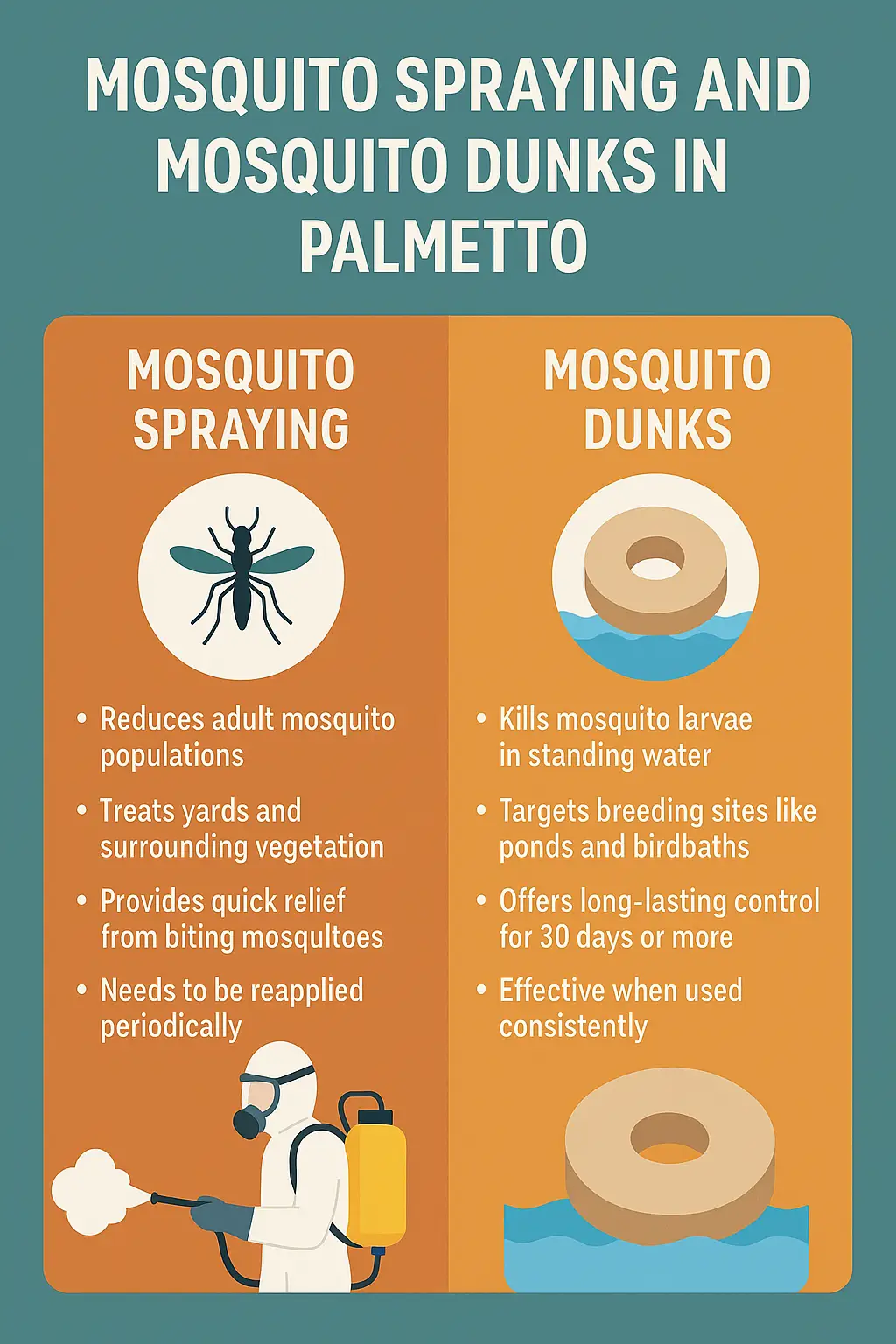 mosquito dunks palmetto fl